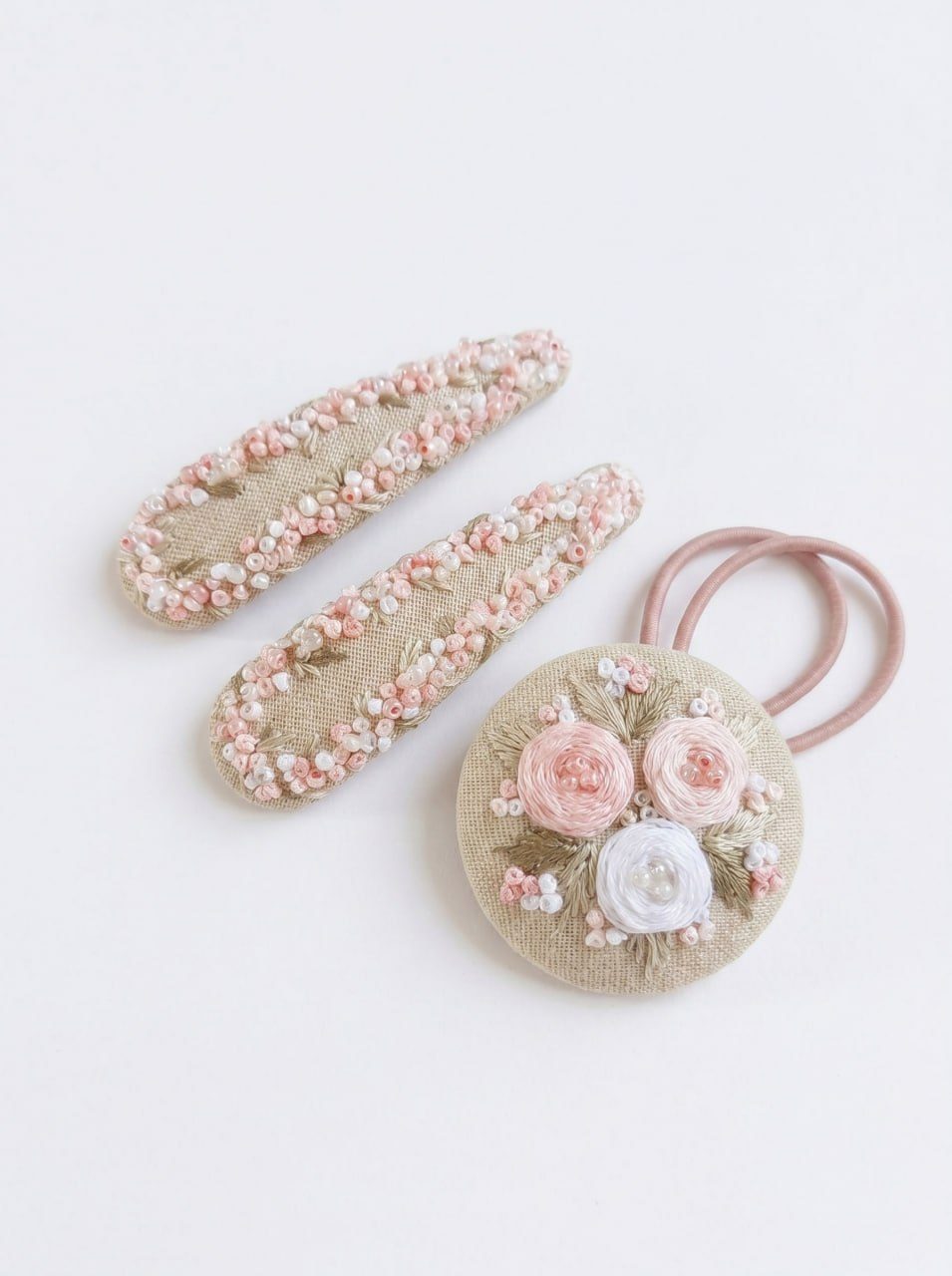 Embroidered Hair Clip 13